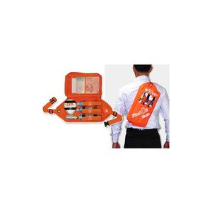 산소 구급벨트 구급낭(구성품: 응급구호용 산소공급기+CPR 마스크 등)