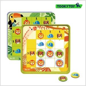 숲속동물 맞추기 퍼즐(24p)_스도쿠 놀이(sudoku)